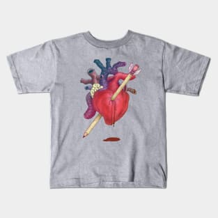 Heart of an Artist Kids T-Shirt